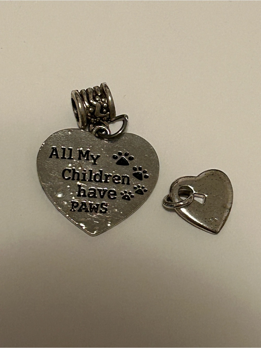 Heart Pet Tag Charm – All My Children Have Paws